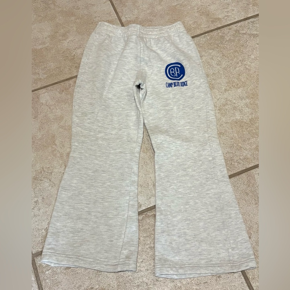 CBR Camp Blue Ridge grey sweatpants, Youth small